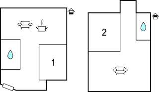 Апартаменты Apartment Miedzyzdroje with Fireplace 12 Мендзыздрое Апартаменты с 2 спальнями-18