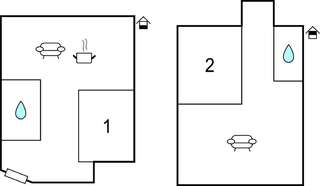 Апартаменты Apartment Miedzyzdroje with Fireplace 12 Мендзыздрое Апартаменты с 2 спальнями-34